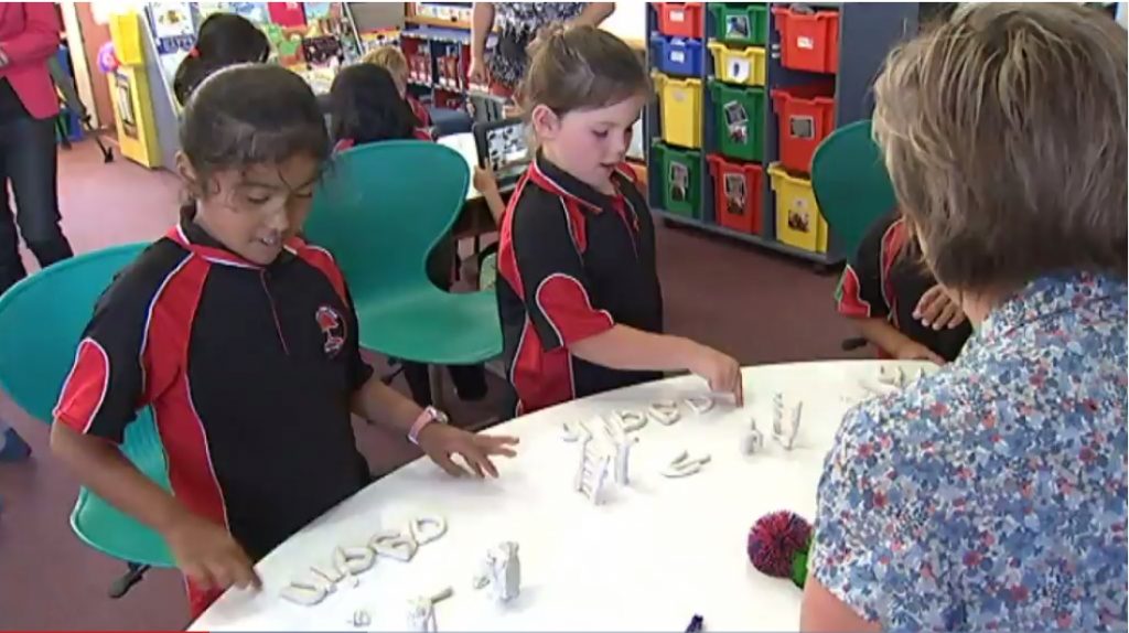 Children in New Zealand Classroom